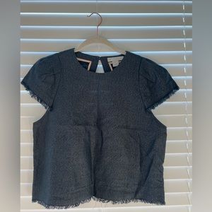 H&M Top, Size 12, Navy